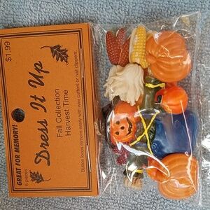 Halloween Fall Buttons